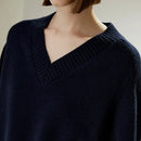 Cashmere Blended V-Neck Sweater