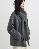Double Sided Wool Blend Coat