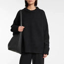 Round Neck Loose Cashmere Sweater