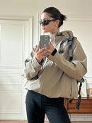 Vintage Hooded WindbreakerJacket