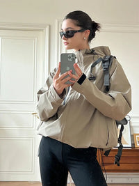 Vintage Hooded WindbreakerJacket