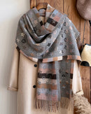 Printed Oversized Shawl Wrap Scarf