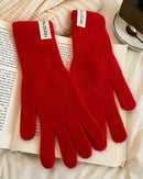 Stretchy Touchscreen Knit Mittens