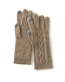 Women's Cashmere Knitted Wrist Gloves