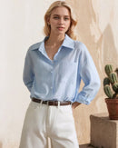 Oversized Cotton Linen Shirt