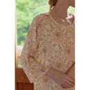 Chinese Style Retro Flower Print Sleepdress