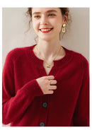 Cashmere Knitted Cardigan