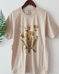 Dandelion Botanical Print T-Shirt