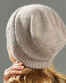 Satin-Lined Cashmere Beanie