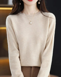 Merino Wool Round Neck Sweater