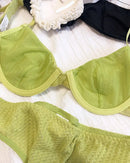 Sexy Ultra-Thin Breathable French Push-Up Bra Set