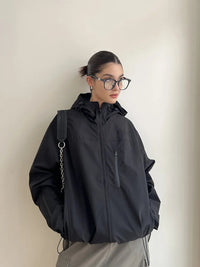 Vintage Hooded WindbreakerJacket