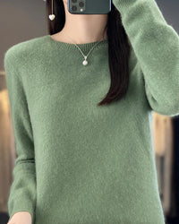 Extrafine Merino Wool Round-Neck Sweater