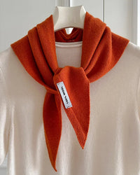 Women's Warm Wool Triangular Scarf