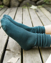 Soft Knit Casual Mid-Calf Socks