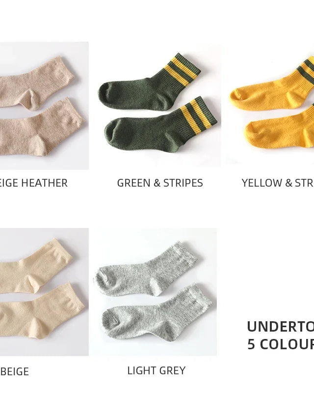 Cashmere Blend Socks 5-Pack