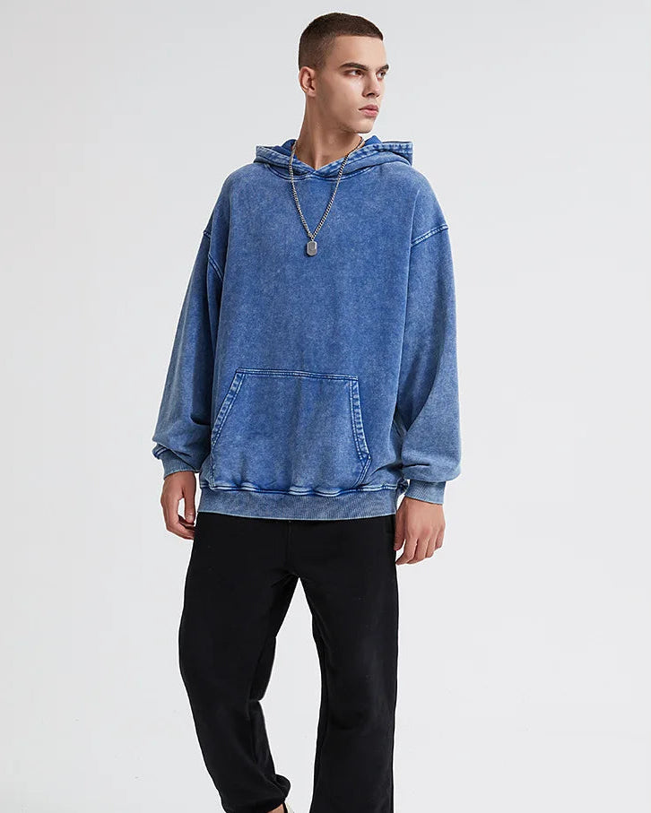 Cotton Loose Retro Thicken Hoodie