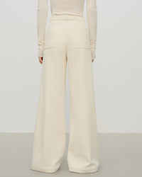 Retro Loose Fitting Straight Leg Casual Trousers