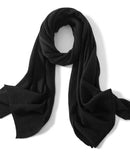 High-Quality Pure Cashmere Knitted Scarf