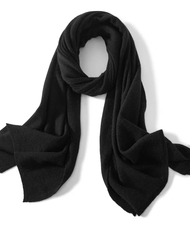 High-Quality Pure Cashmere Knitted Scarf