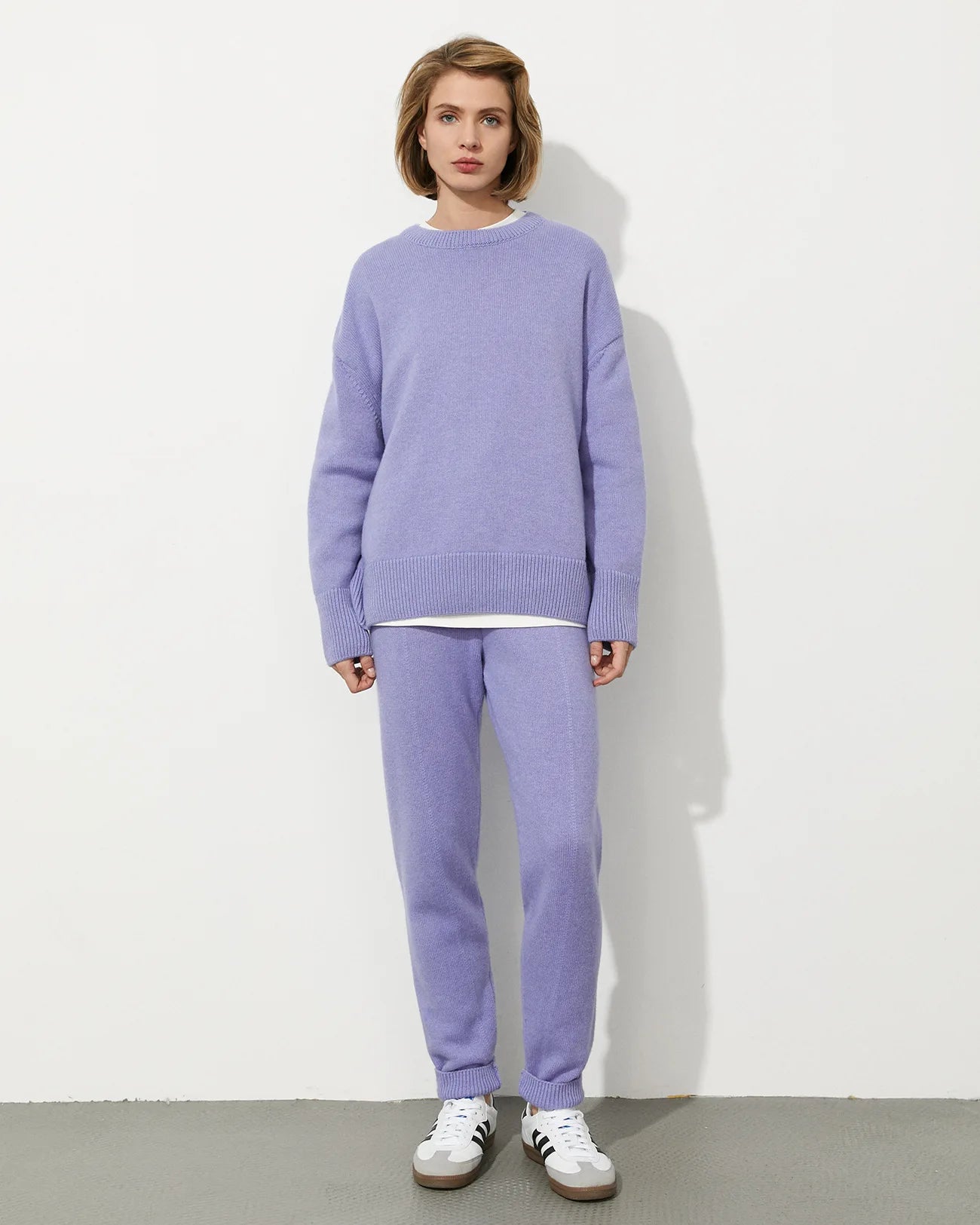 O Neck Knitted Sweater