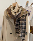 Women's French-Style Polka Dot Scarf