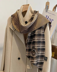 Women's French-Style Polka Dot Scarf
