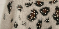 Leopard Vintage Knitted Sweater