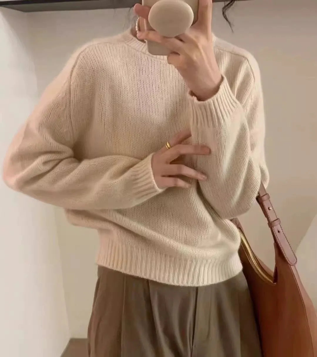 Cashmere Crewneck Sweater