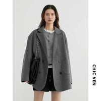 Retro Double-sided Woolen Coats