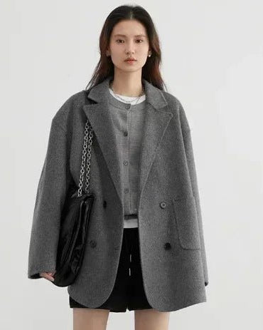 Retro Double-sided Woolen Coats