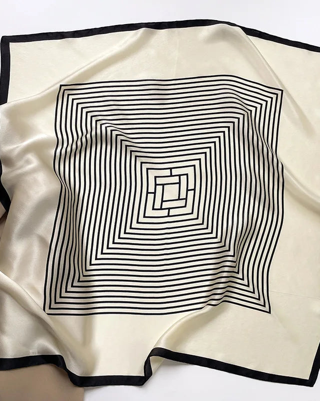 New Women's Silk Printed Scarf