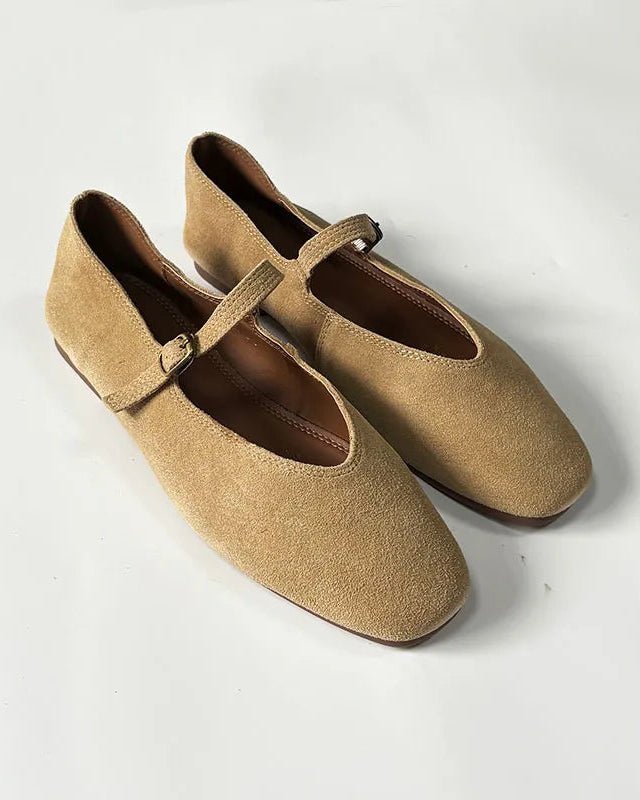 Stylish Low-Cut Lace-Up Round-Toe Flat Shoes