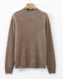 Soft Cashmere Mock-Neck Sweater