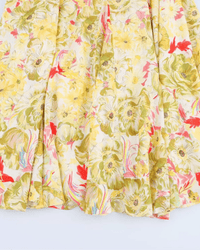 Casual And Sweet Floral Print Sundress