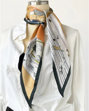 Women's Twill Diamond Silk Scarf
