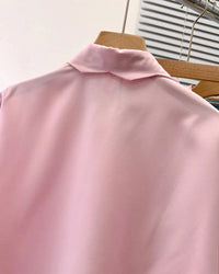 Refined Polo Collar Pullover Shirt