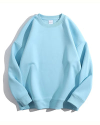 Loose-Fit Fleece Pullover Sweatshirt