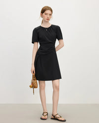 Temperament Waist A-line Dress for Summer
