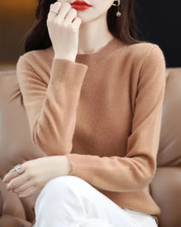 Merino Wool Round Neck Sweater
