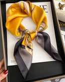 New Women's Silk Printed Scarf