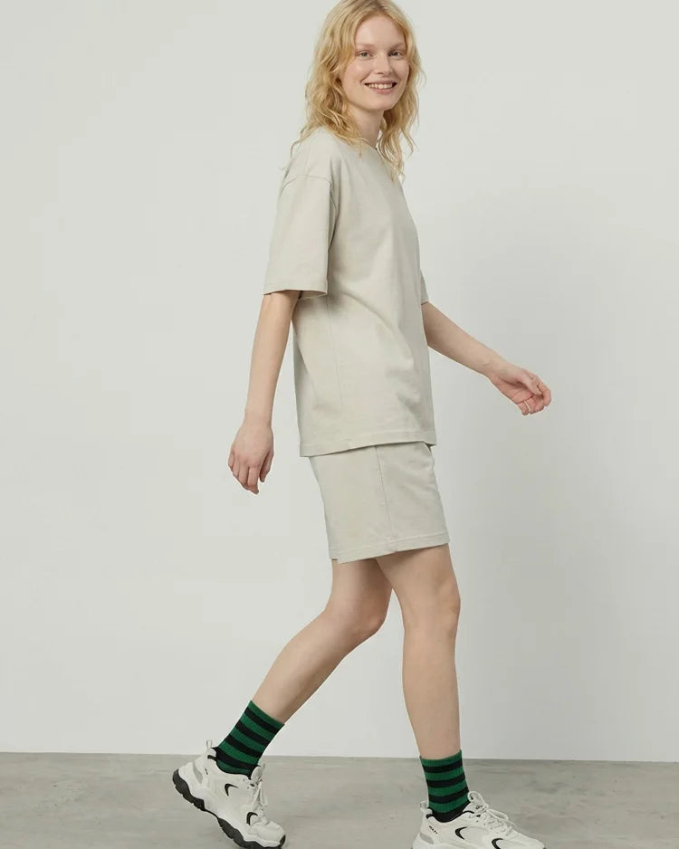 Soft Elastic Waist Everyday Lounge Shorts