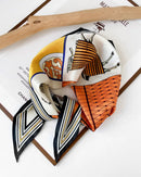Women's Twill Diamond Silk Scarf