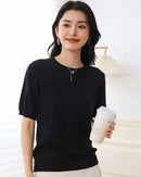Everyday Cotton O-Neck Knit Tee