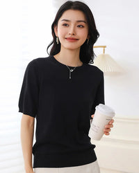 Everyday Cotton O-Neck Knit Tee