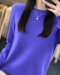 Extrafine Merino Wool Round-Neck Sweater