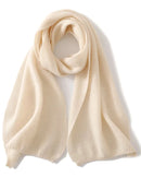 Textured Knitted Wool Scarf Shawl