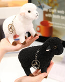 Lifelike Sheep Plush Stuffed Animal Toy