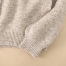 Wool Blend Soft Knitted Short Cardigan