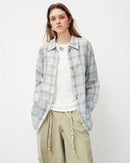 Casual Retro Plaid Shirt Jacket